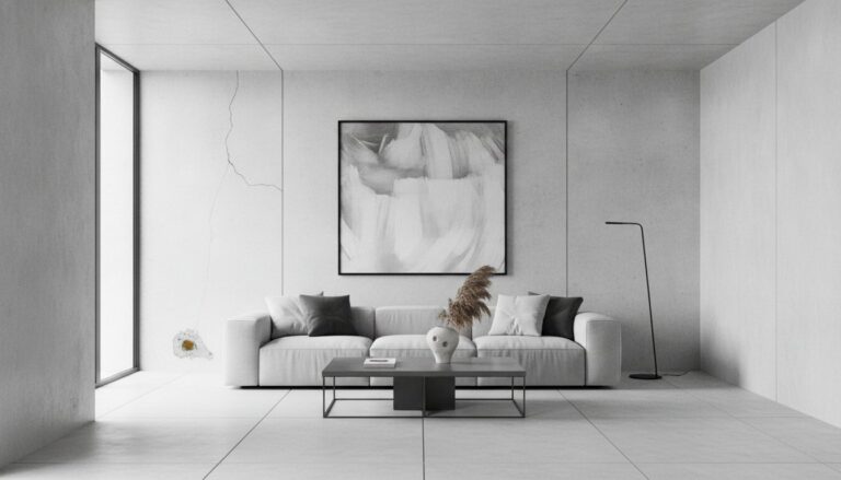 Beton architektoniczny we wnętrzu w stylu nowoczesnym – najczęstsze błędy
